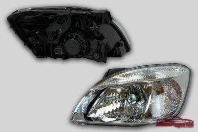 Лот: 25593187. Фото: 1. Фара Kia Rio (2005-2011) хром... Оптика и освещение