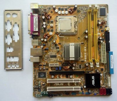 Лот: 8932020. Фото: 1. Материнская плата Asus P5GZ-MX... Материнские платы