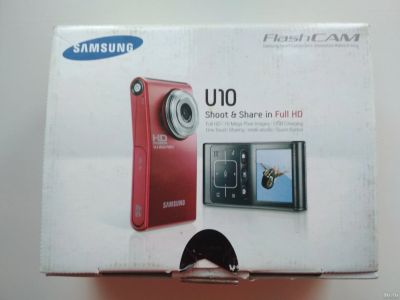 Лот: 15920009. Фото: 1. Видеокамера Samsung HMX-U10 (Full... Видеокамеры