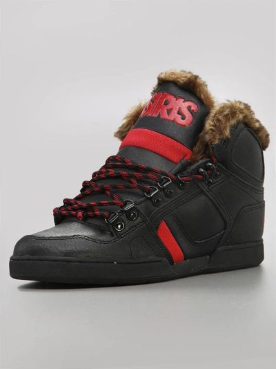 Лот: 3740751. Фото: 1. Osiris Nyc 83 Shr Black/Red/Black. Другое (мужская обувь)