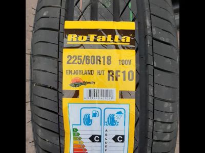 Лот: 23422939. Фото: 1. Летняя резина 225/60 R-18 "Rotalla... Шины