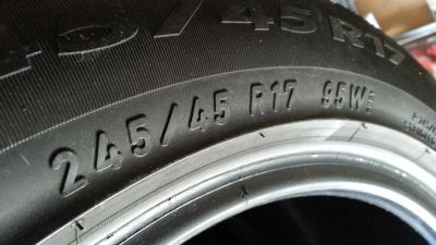 Лот: 2971608. Фото: 1. Pirelli P7 245/45R17. Шины
