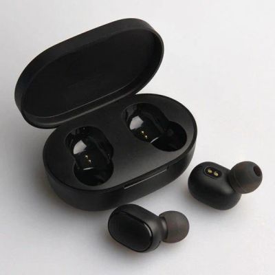 Лот: 15099693. Фото: 1. Гарнитура Bluetooth AirDots черная... Красноярск
