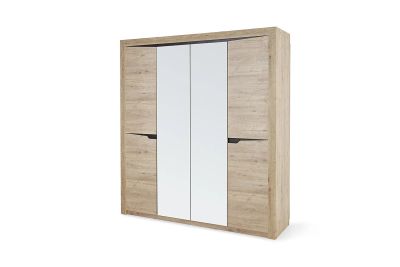 Лот: 23658613. Фото: 1. Шкаф 4-дверный Hoff Соренто. Шкафы, шкафы-купе