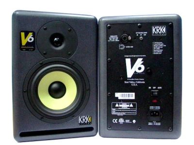 Лот: 6247259. Фото: 1. Студийные мониторы KRK V6. Эстрадная акустика и усилители