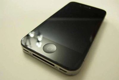 Лот: 3323721. Фото: 1. IPhone 4 16gb черный оригинал... Смартфоны