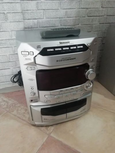 Лот: 15921998. Фото: 1. муз.центр Panasonic ak 18. Музыкальные центры, магнитолы