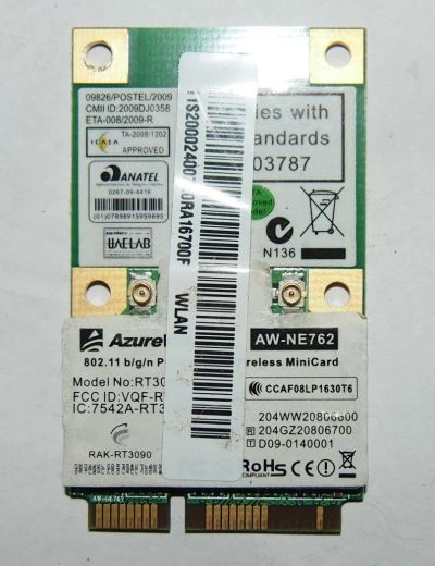 Лот: 6405643. Фото: 1. Wi-fi модуль от нетбука Lenovo... WiFi, Bluetooth адаптеры