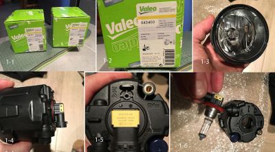 Лот: 15738865. Фото: 1. Противотуманная фара Valeo 043403... Оптика и освещение