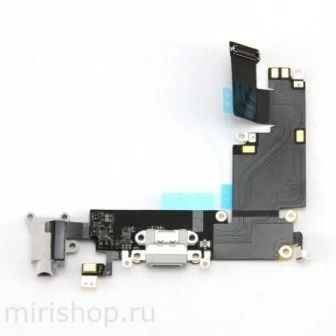 Лот: 9138693. Фото: 1. Шлейф Iphone 6S На Системный Разъем... Динамики, микрофоны