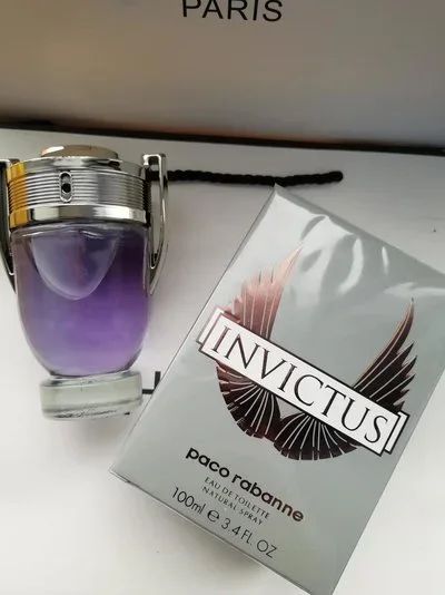 Лот: 6637041. Фото: 1. Invictus Paco Rabanne, 100ml LUX. Мужская парфюмерия