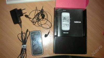 Лот: 1412556. Фото: 1. Nokia 5228 в отличном состоянии... Кнопочные мобильные телефоны