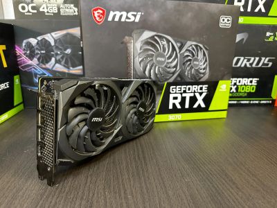 Лот: 23426233. Фото: 1. Игровая видеокарта MSI RTX 3070... Видеокарты