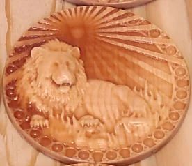 Лот: 5993694. Фото: 1. Магнит из дерева, знак зодиака... Магниты сувенирные