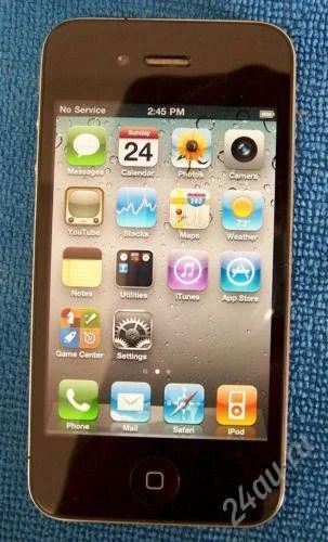 Лот: 1095819. Фото: 1. Apple iPhone 4 + Бонусы. Смартфоны