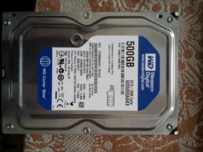 Лот: 5046330. Фото: 1. Жесткий диск 500 Гб. Жёсткие диски (HDD)
