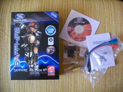 Лот: 969616. Фото: 1. SAPPHIRE Radeon HD2600XT 512mb... Видеокарты