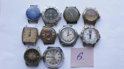 Лот: 9023917. Фото: 1. Набор из часов 10 шт. № 6. Оригинальные наручные часы