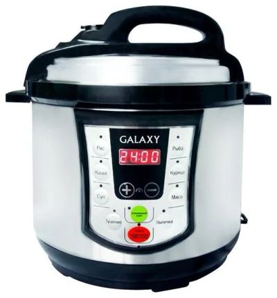 Лот: 13569235. Фото: 1. Мультиварка скороварка Galaxy... Кухонная