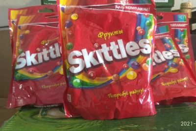 Лот: 17921230. Фото: 1. драже Skittles фрукты скитлс. Шоколад, конфеты