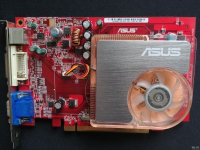 Лот: 13042967. Фото: 1. PCI-E видеокарта 256Mb ASUS EAX1650PRO... Видеокарты