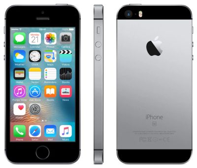 Лот: 10794051. Фото: 1. Apple iPhone SE 32GB (серый космос... Смартфоны