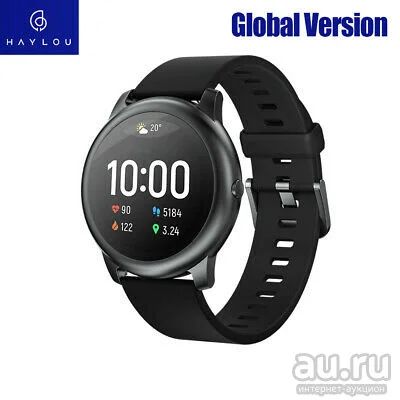 Лот: 16293478. Фото: 1. Умные часы Haylou Solar Smartwatch... Смарт-часы, фитнес-браслеты, аксессуары