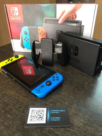 Лот: 16745054. Фото: 1. Nintendo Switch 32 Gb Полный комплект... Консоли