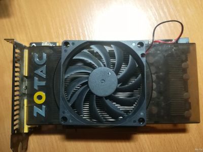 Лот: 17631524. Фото: 1. Видеокарта zotac gts250 1gd 256bit. Видеокарты