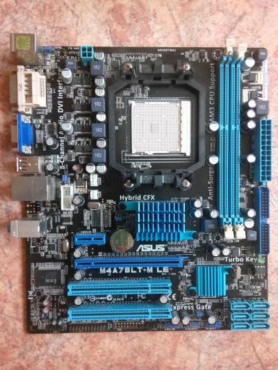 Лот: 4068604. Фото: 1. Asus M4A7BLT - M LE. Материнские платы
