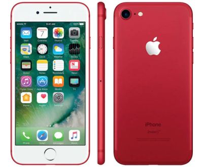 Лот: 9695065. Фото: 1. Телефон Apple iPhone 7 128 Red... Смартфоны