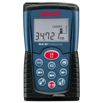 Лот: 4902757. Фото: 1. Лазерный дальномер Bosch DLE 40... Электроинструмент