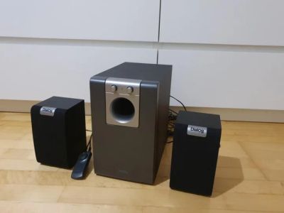 Лот: 25646078. Фото: 1. Колонки 2.1 Dialog AS-211 Black. Акустические системы