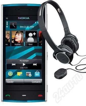 Лот: 236227. Фото: 1. NOKIA X6, 2 активных сим карты... Кнопочные мобильные телефоны