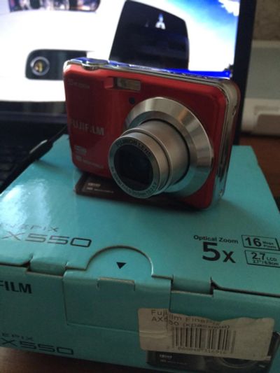 Лот: 7453220. Фото: 1. Fujifilm finepix ax550 16mpx... Цифровые компактные