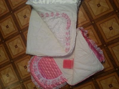 Лот: 4975300. Фото: 1. Уголок для девочки. Комплекты, конверты на выписку