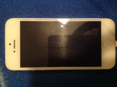 Лот: 8141138. Фото: 1. iPhone 5 32Gb Silver. Смартфоны