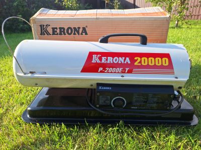 Лот: 25771530. Фото: 1. Тепловая пушка дизельная Kerona... Обогреватели промышленные, тепловые пушки