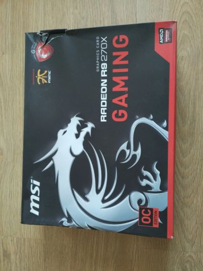 Лот: 15931252. Фото: 1. Видеокарта MSI R9 270x Gaming... Видеокарты
