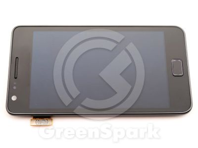 Лот: 13961409. Фото: 1. Дисплей для Samsung i9100 + тачскрин... Дисплеи, дисплейные модули, тачскрины