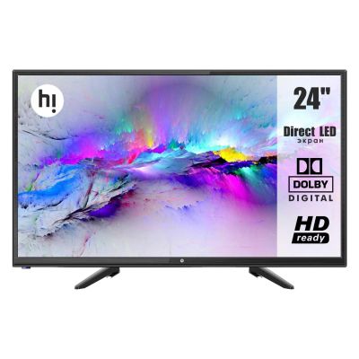 Лот: 24911000. Фото: 1. LED телевизор 24" Hi VHIT-24H181MS. Телевизоры