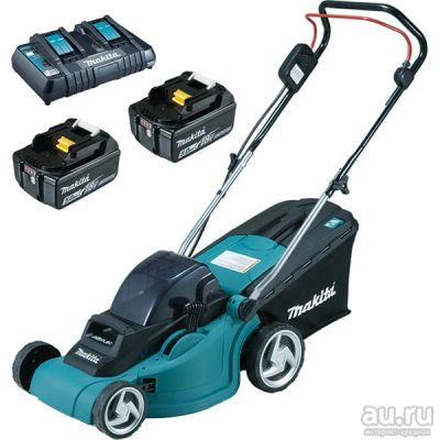 Лот: 14732823. Фото: 1. Газонокосилка аккумуляторная Makita... Электроинструмент
