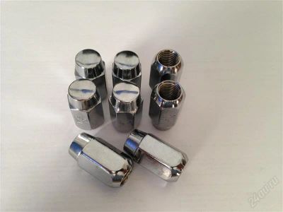Лот: 2292489. Фото: 1. Хромированные гайки, комплект... Другое (шины, диски)