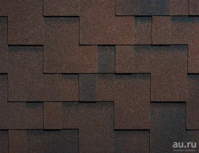 Лот: 16371883. Фото: 1. Гибкая черепица Ruflex Runa Коричневый. Кровельные материалы