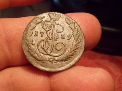 Лот: 15990346. Фото: 1. Великолепная, редкая копейка 1789... Россия до 1917 года