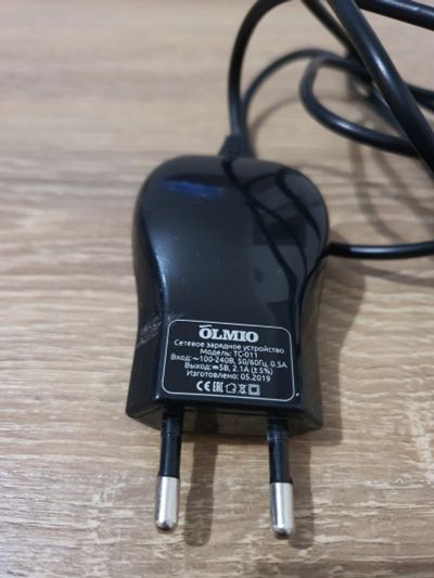 Лот: 15531241. Фото: 1. Зарядное устройство Olmio usb... Зарядные устройства, блоки питания, адаптеры сетевые для смартфонов