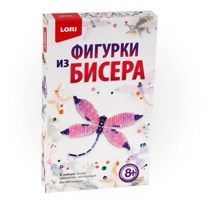 Лот: 16273311. Фото: 1. Фигурки из бисера "Стрекоза... Фигурки, статуэтки