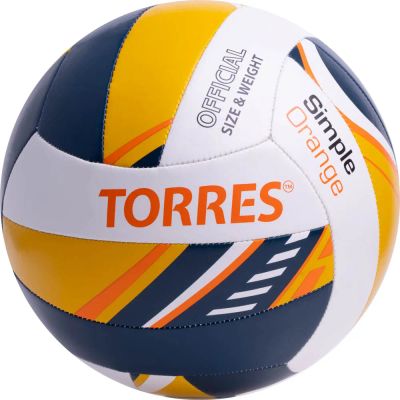 Лот: 22367333. Фото: 1. Мяч волейбольный Torres Simple... Мячи, ракетки, шайбы, клюшки