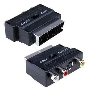 Лот: 22144194. Фото: 1. АДАПТЕР ОРБИТА SCART-->3RCA+S-VHS. Зарядные устройства, блоки питания, адаптеры сетевые для смартфонов