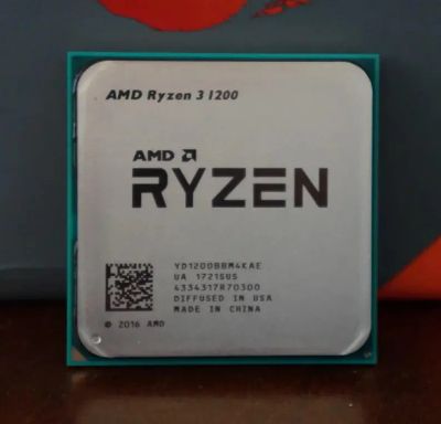 Лот: 21510839. Фото: 1. Процессор AM4 AMD Ryzen 3 1200... Процессоры